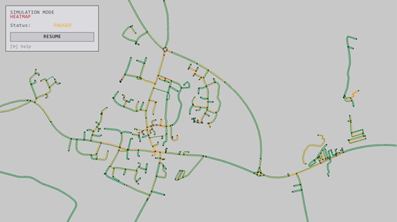 High Performance AI Based Traffic Simulator